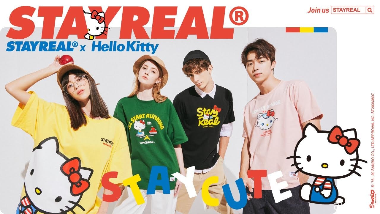 STAYREAL x Hello Kitty 8 月 7 日起推出联名新商品