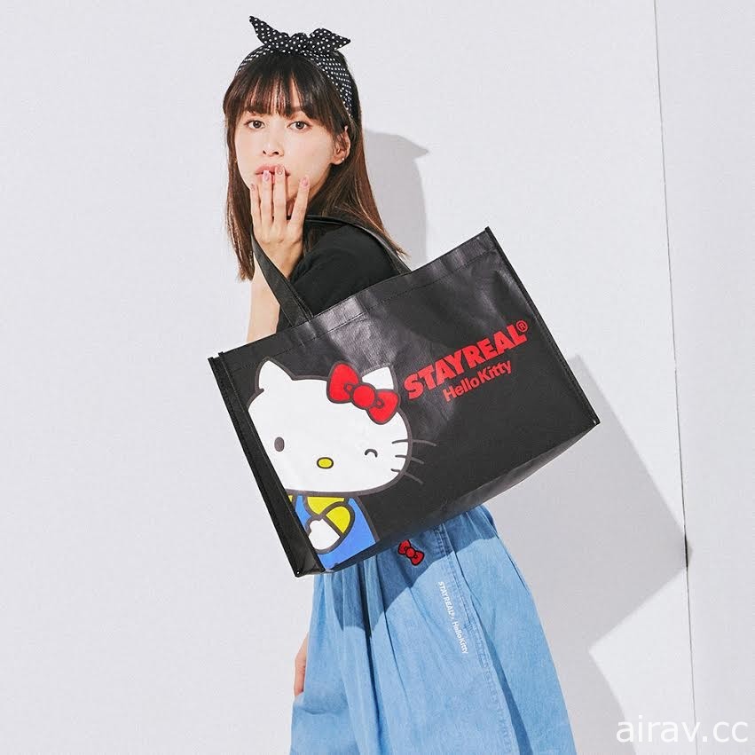 STAYREAL x Hello Kitty 8 月 7 日起推出联名新商品