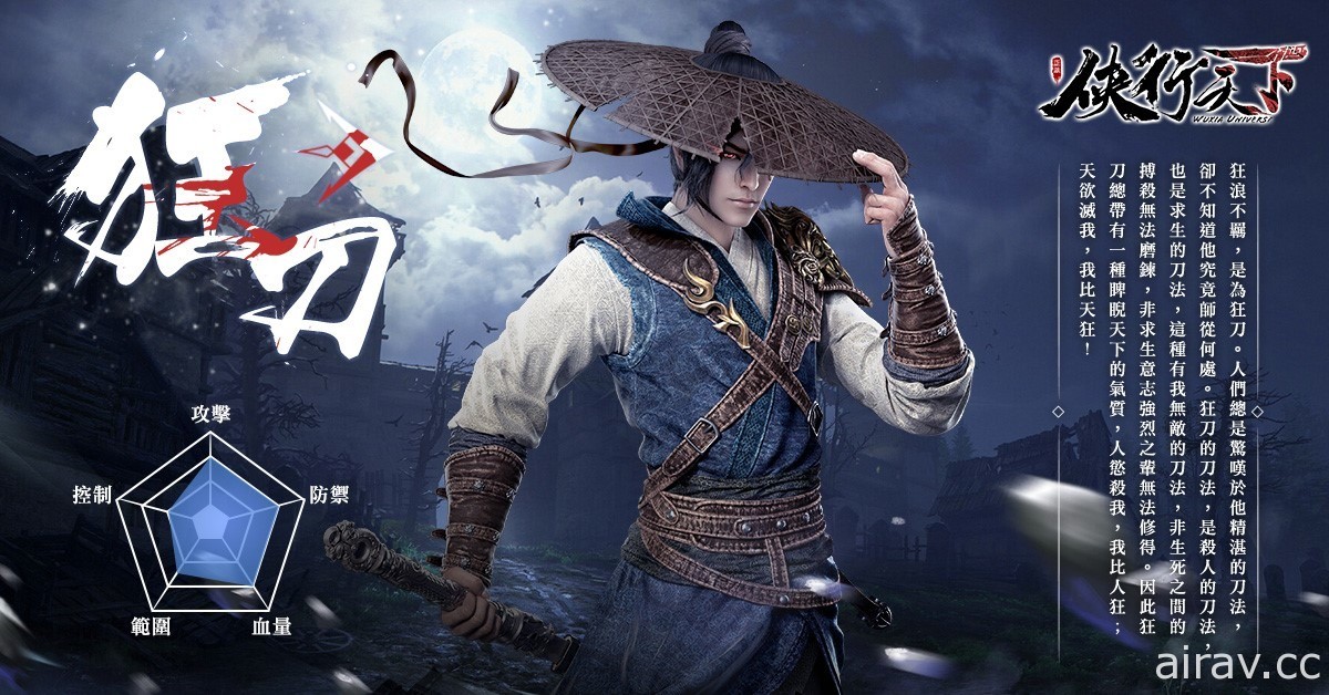 武俠 MMO 遊戲《俠行天下》確定在台推出 同步釋出遊戲特色介紹