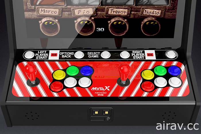 “SNK NEOGEO MVSX”家用电玩机台 11 月上市  收录 50 款 SNK 经典游戏