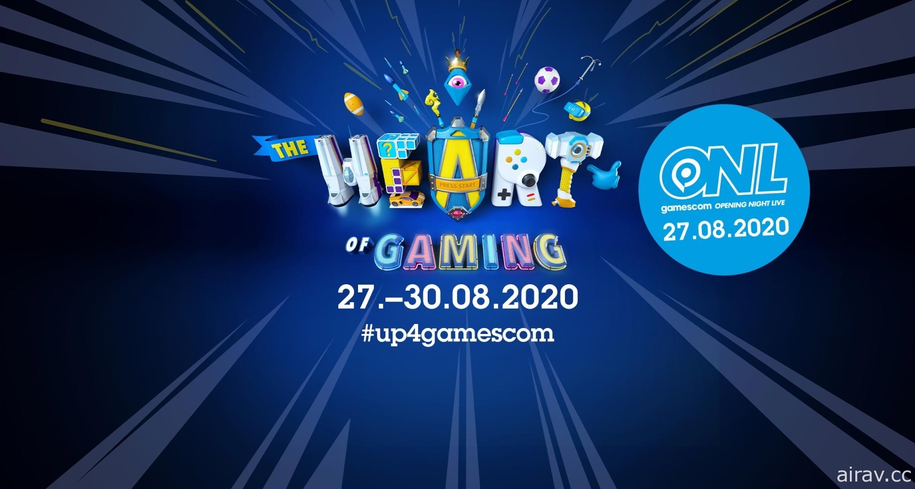 【GC 20】gamescom 开幕前夜祭将展示 20 多款游戏 包含《毁灭战士：永恒》新 DLC