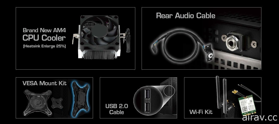 华擎科技发表 DeskMini H470 与 DeskMini X300 两款新产品 支援 Intel 第十代处理器