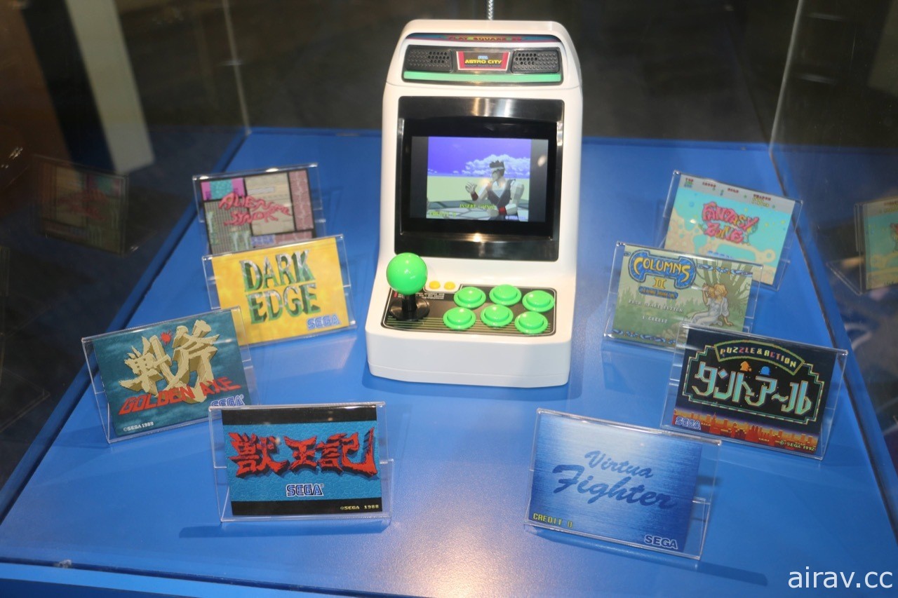 SEGA 舉辦新作媒體試玩會 首度在台展出迷你大型機台「Astro City Mini」