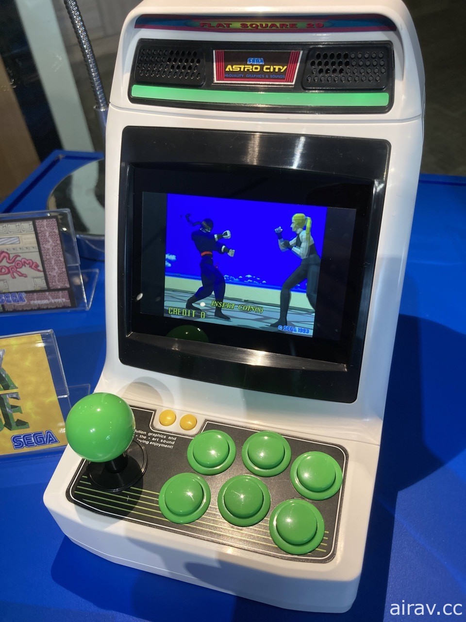 SEGA 舉辦新作媒體試玩會 首度在台展出迷你大型機台「Astro City Mini」