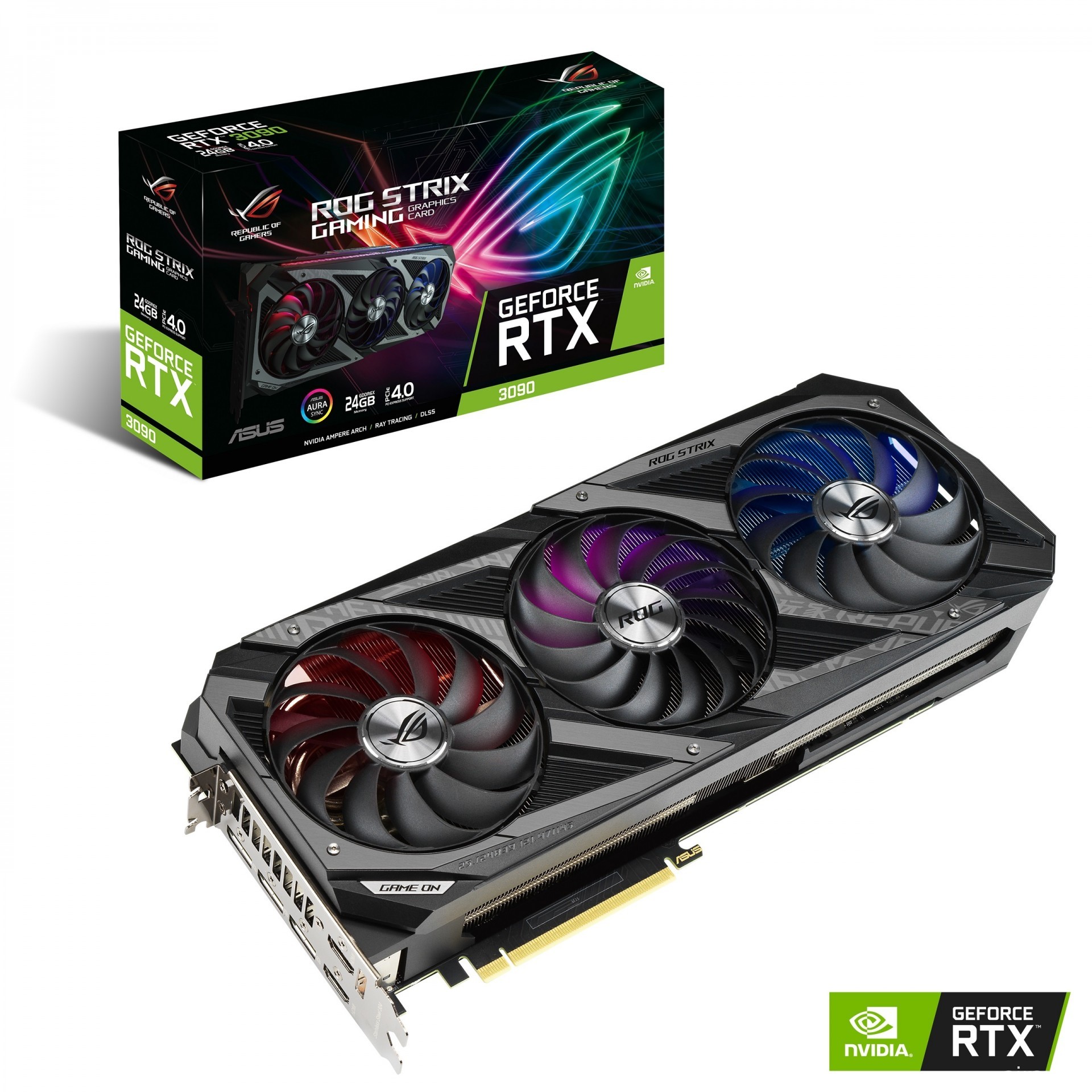 ROG 今日發表 RTX 30 系列顯示卡與電競螢幕、鍵盤、滑鼠等新品