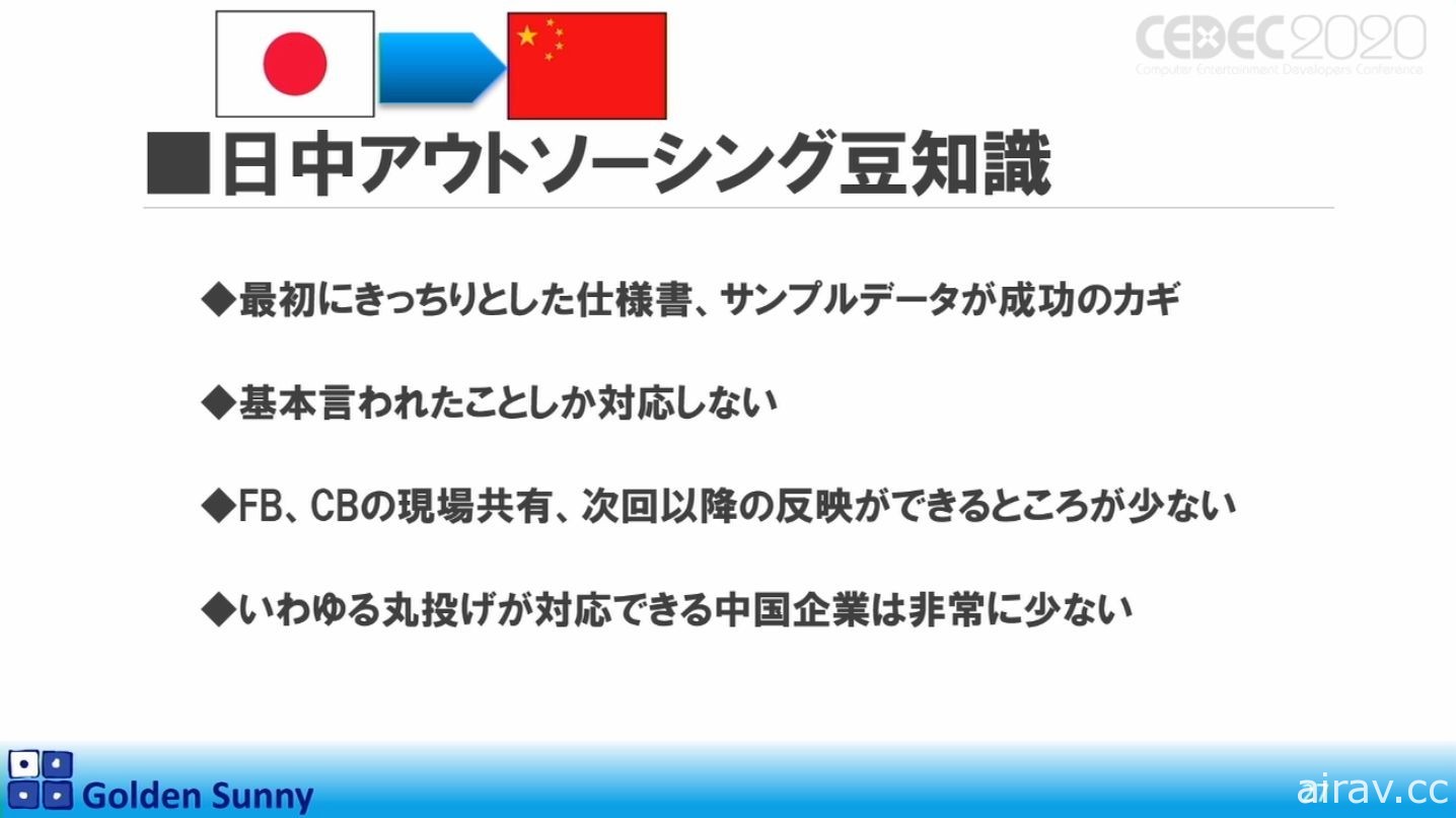 【CEDEC 20】日本人啊，这样下去好吗？日中游戏开发现况与日本未来展望