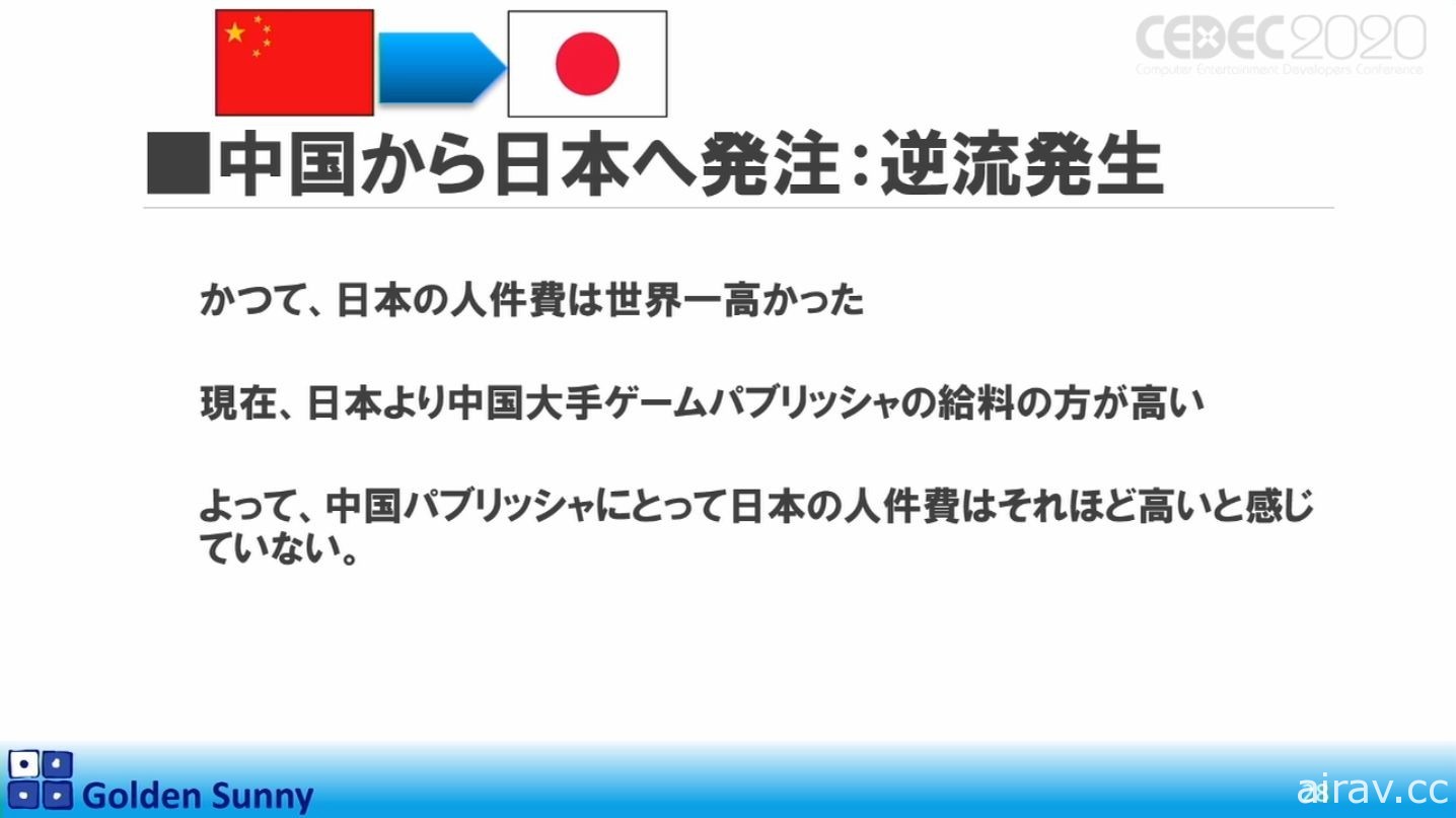 【CEDEC 20】日本人啊，這樣下去好嗎？日中遊戲開發現況與日本未來展望