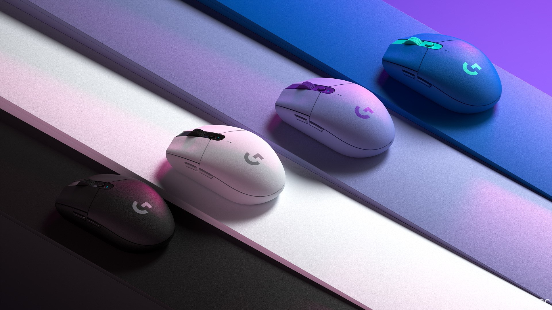 「Logitech G 玩色系列」打造 G733 無線 RGB 輕量化耳機麥克風