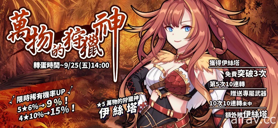 《境界之詩 Tactics》緊急任務「恩澤的巨神」襲來 萬物的狩獵神「伊絲塔」現身