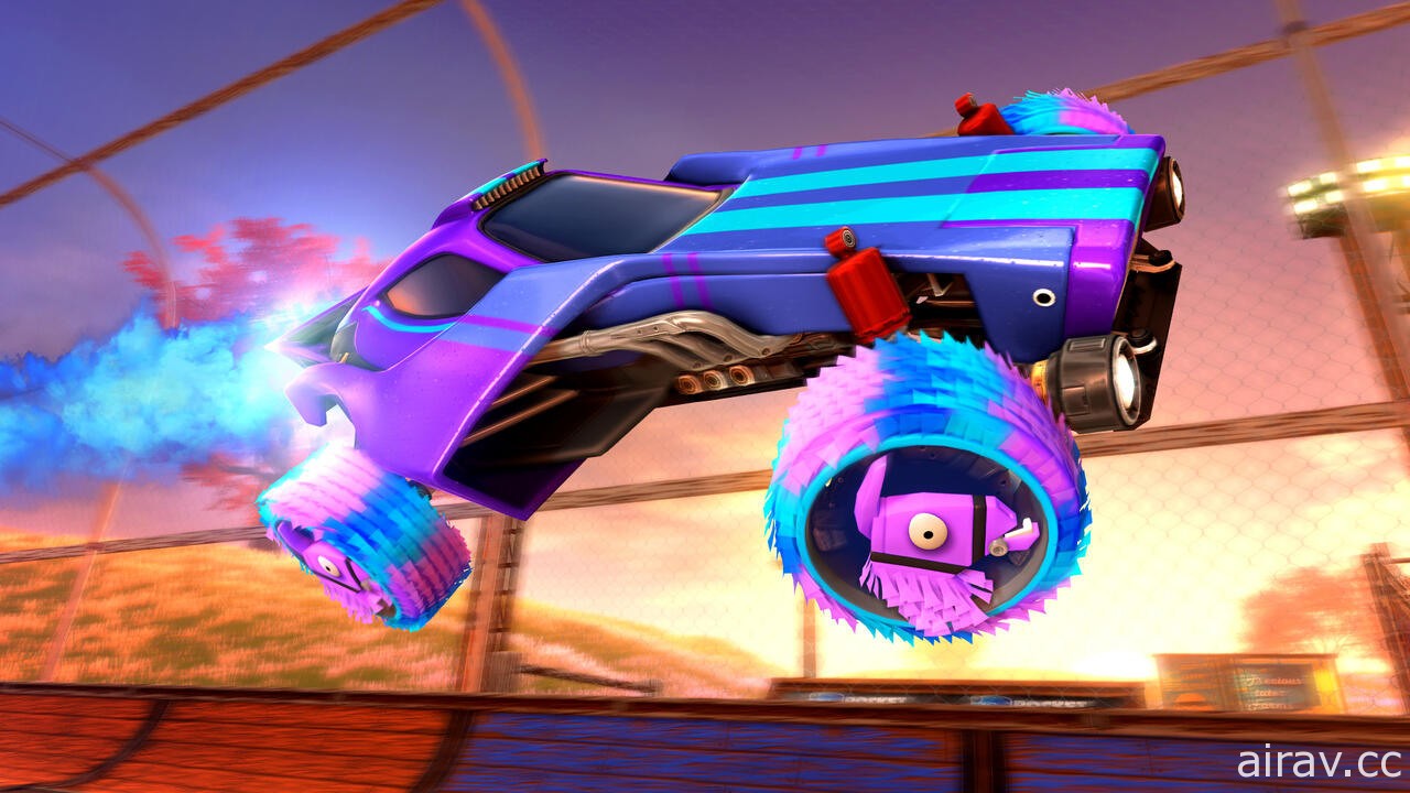 《Rocket League》预告与《要塞英雄》展开限时合作 象征性巴士、羊驼主题内容登场