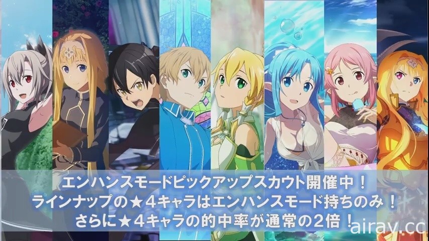 【TGS 20】《刀劍神域 彼岸遊境》宣布推出免費更新「古之使徒」及 DLC「Myosotis」