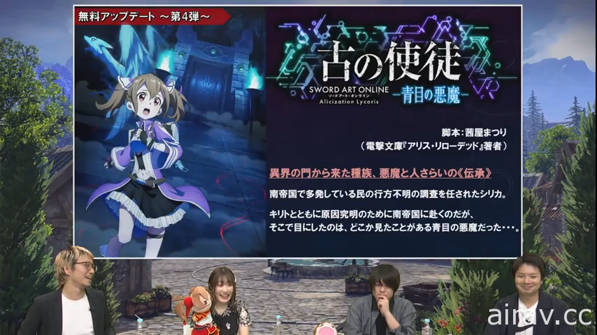 【TGS 20】《刀劍神域 彼岸遊境》宣布推出免費更新「古之使徒」及 DLC「Myosotis」