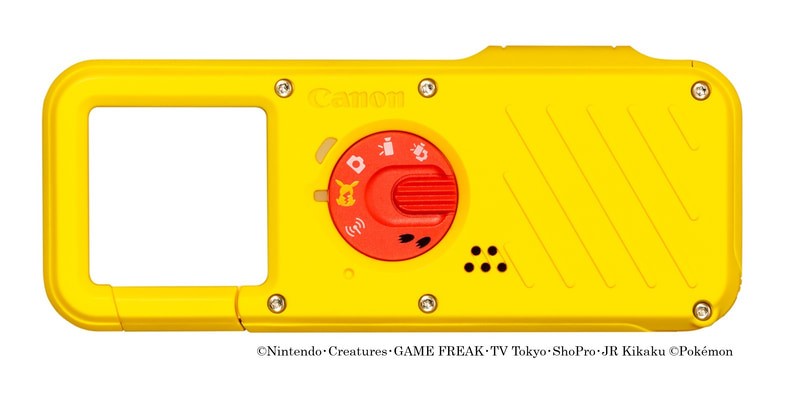 Canon 新概念迷你相機「iNSPiC REC」預定 10 月推出皮卡丘聯名款式