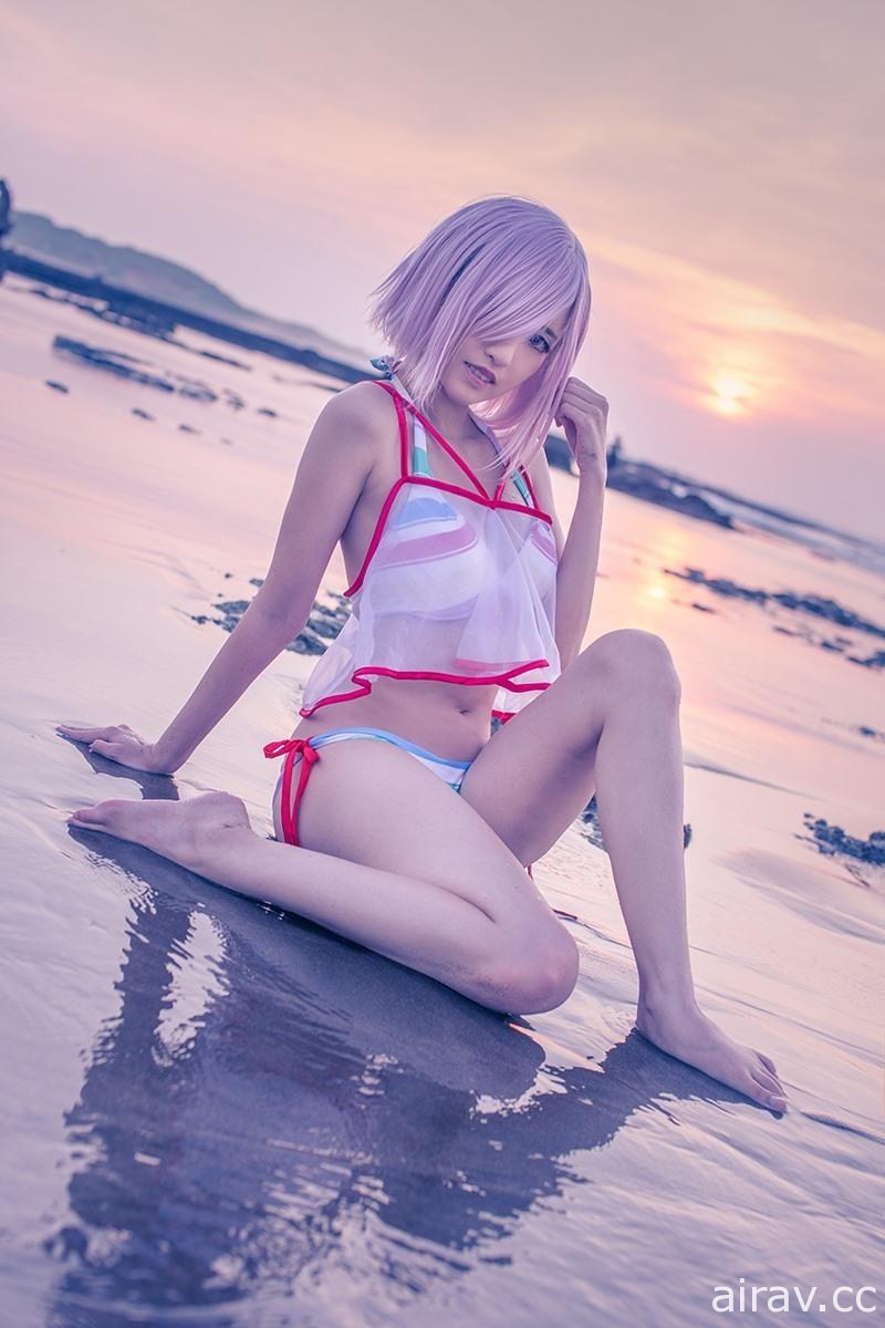 【Fate/Grand Order】瑪修‧基利艾拉特. Shielder マシュ・キリエライト 常夏の水着Ver.02