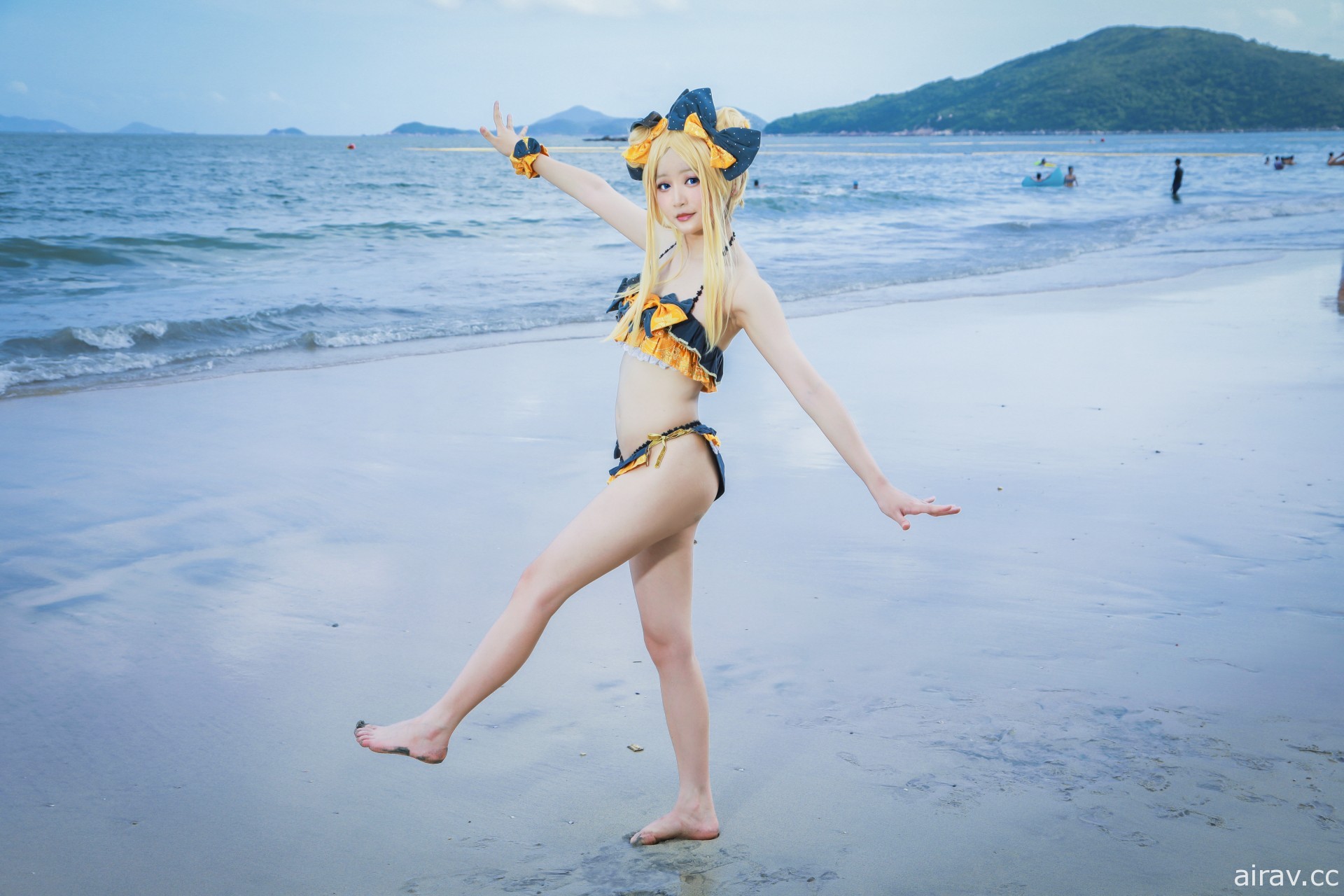 [cos] 阿比 FGO 概念禮裝水着泳裝 可愛蘿莉 Fate 阿比蓋爾