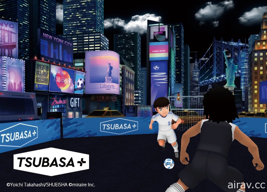 AR 實境遊戲《TSUBASA +》正式推出 將足球小將翼與眾多球員們收為夥伴、建立球隊！