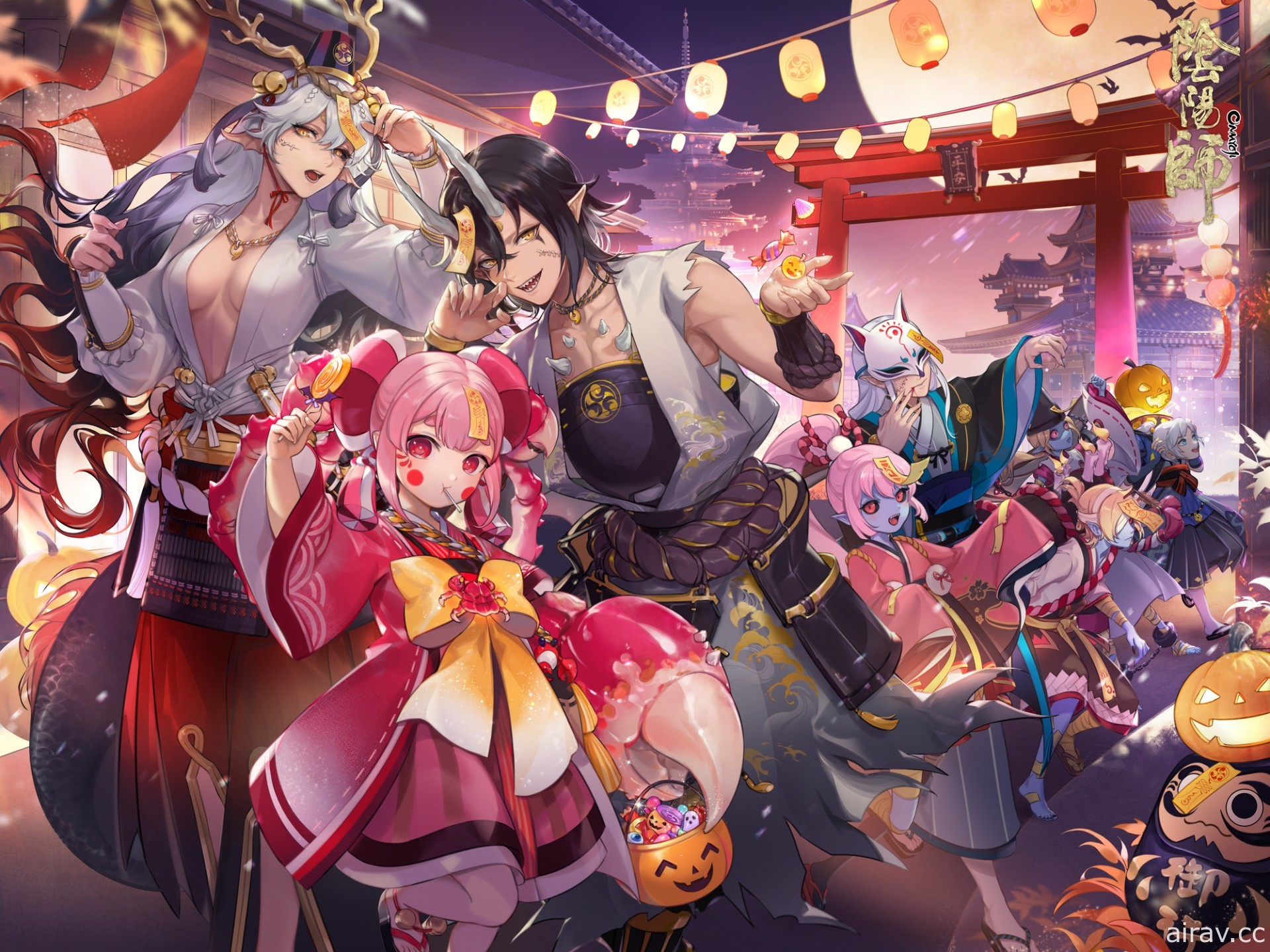 《阴阳师 Onmyoji》万圣百鬼夜行开启 推出万圣节限定头像框