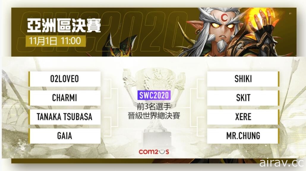 《魔靈召喚》SWC 2020 世界競技場全球最強冠軍賽亞洲區決賽 11 月 1 日開戰