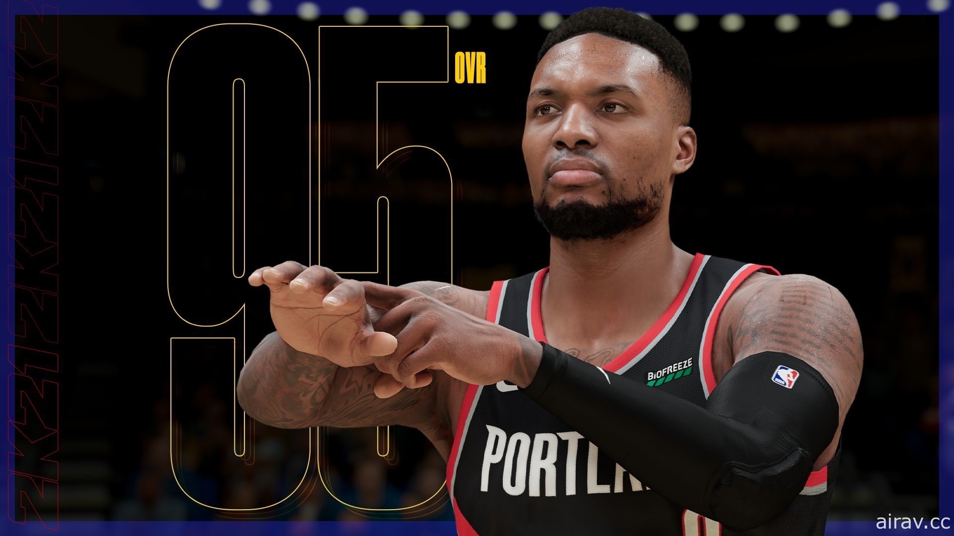 《NBA 2K21》的 2K 球员评级于今日起陆续揭露