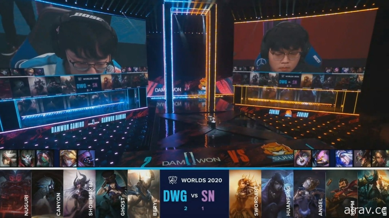 LCK 重返荣耀！《英雄联盟》2020 世界大赛 DWG 稳扎稳打以 3:1 击败对手 SN 夺冠