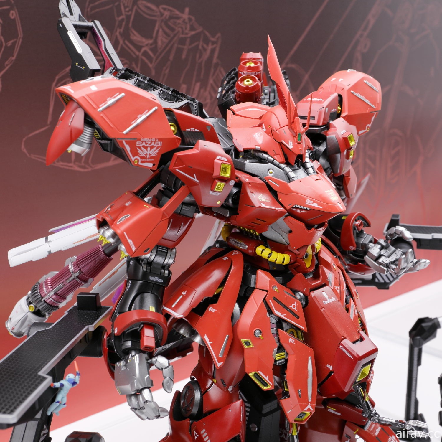 TAMASHII NATIONS 舉辦網路模型展 解體匠機沙薩比、MR Hi-Nu HWS 搶先曝光