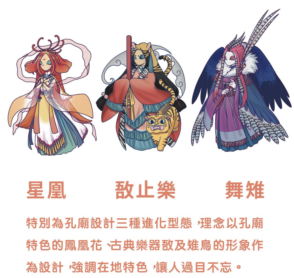 《福爾魔獸》近日與孔廟商圈合作 設計出獨一無二的孔廟魔獸