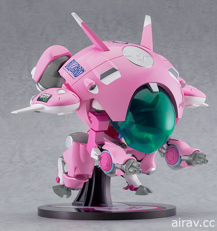 【模型】可進入駕駛艙！《鬥陣特攻》英雄 D.Va 戰鬥機甲「MEKA」化身為巨大黏土人