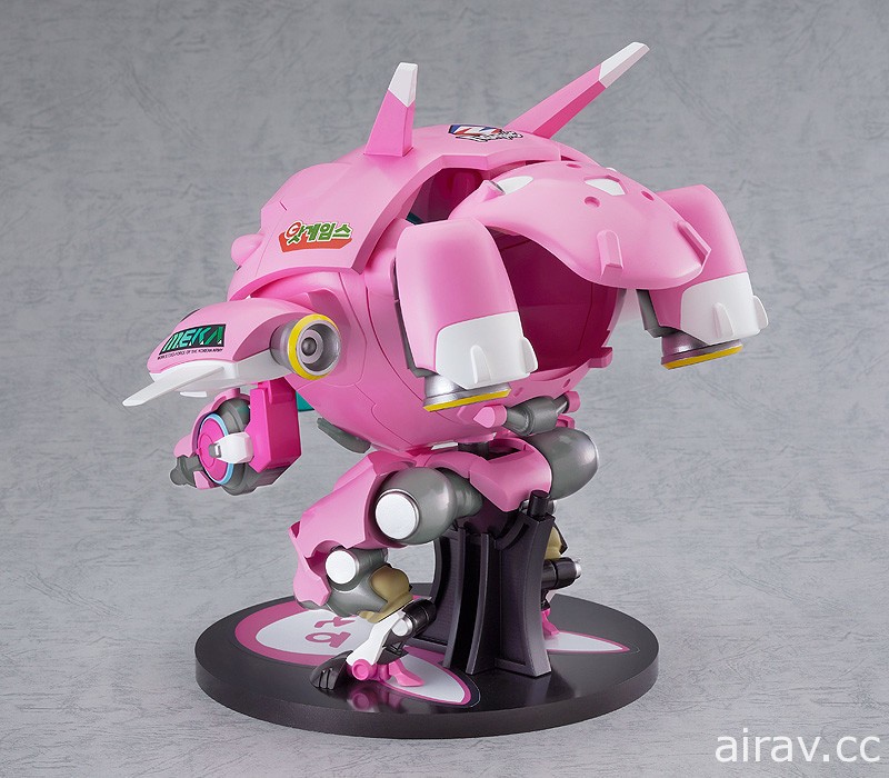 【模型】可進入駕駛艙！《鬥陣特攻》英雄 D.Va 戰鬥機甲「MEKA」化身為巨大黏土人