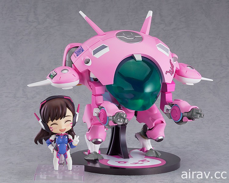 【模型】可進入駕駛艙！《鬥陣特攻》英雄 D.Va 戰鬥機甲「MEKA」化身為巨大黏土人