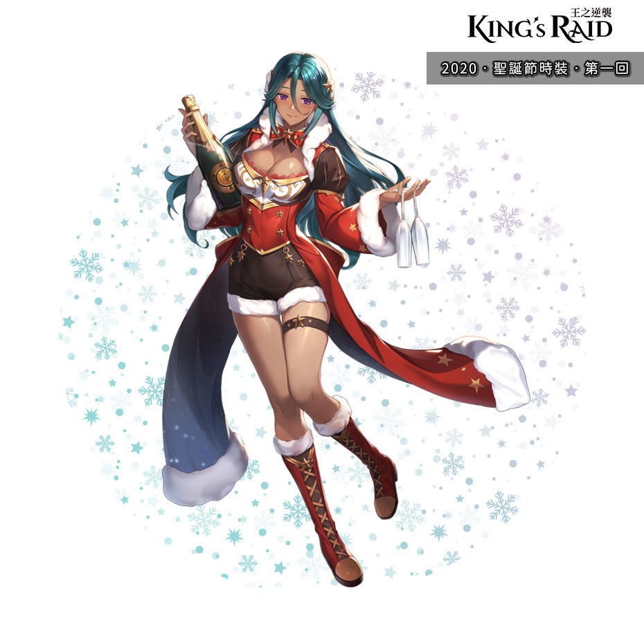 《KING’s RAID - 王之逆襲》 推出慵懶系英雄「吉蒙里」 2020 聖誕時裝第一回開展