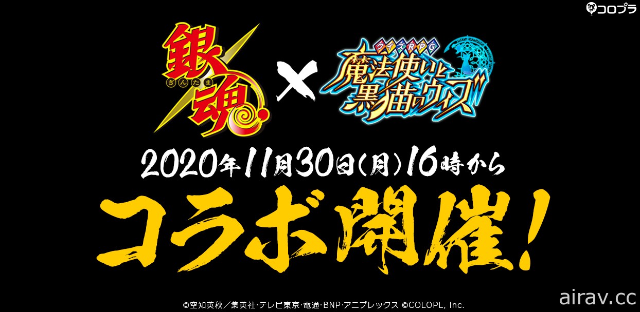 《問答 RPG 魔法使與黑貓維茲》日版 x《銀魂》合作即將登場 釋出預告 PV