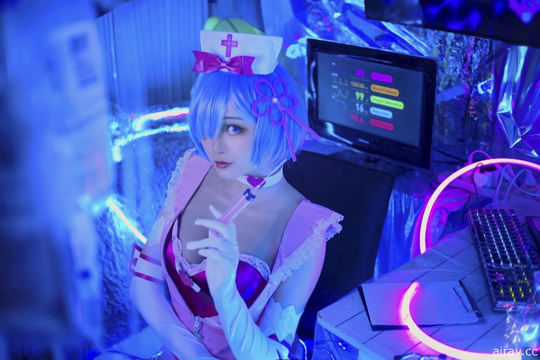 [cos] 蕾姆 Re:0 性感護士福利 愚子同人 Rem