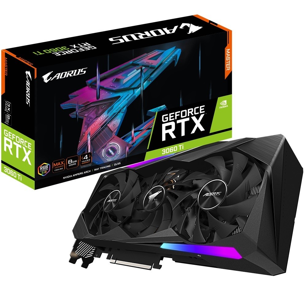 技嘉推出最新一代 GeForce RTX 3060 Ti 系列安培架構顯示卡 共五款涵蓋各族群設計