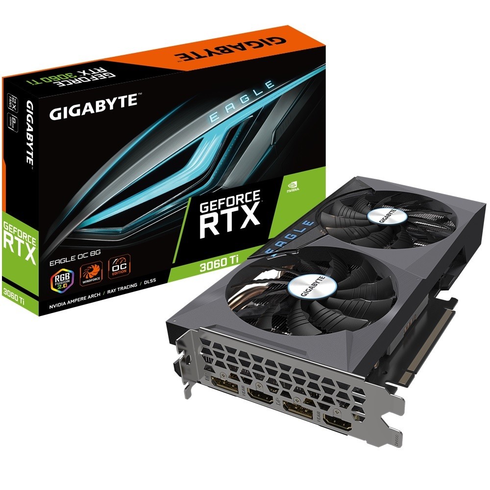 技嘉推出最新一代 GeForce RTX 3060 Ti 系列安培架構顯示卡 共五款涵蓋各族群設計