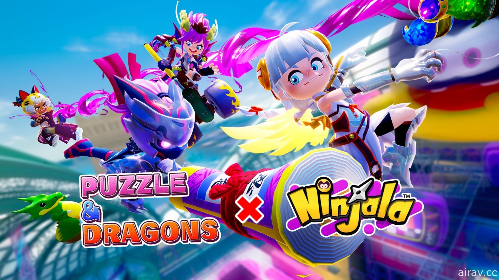 女神降臨！《Ninjala 泡泡糖忍戰》x《龍族拼圖》聯名活動開跑