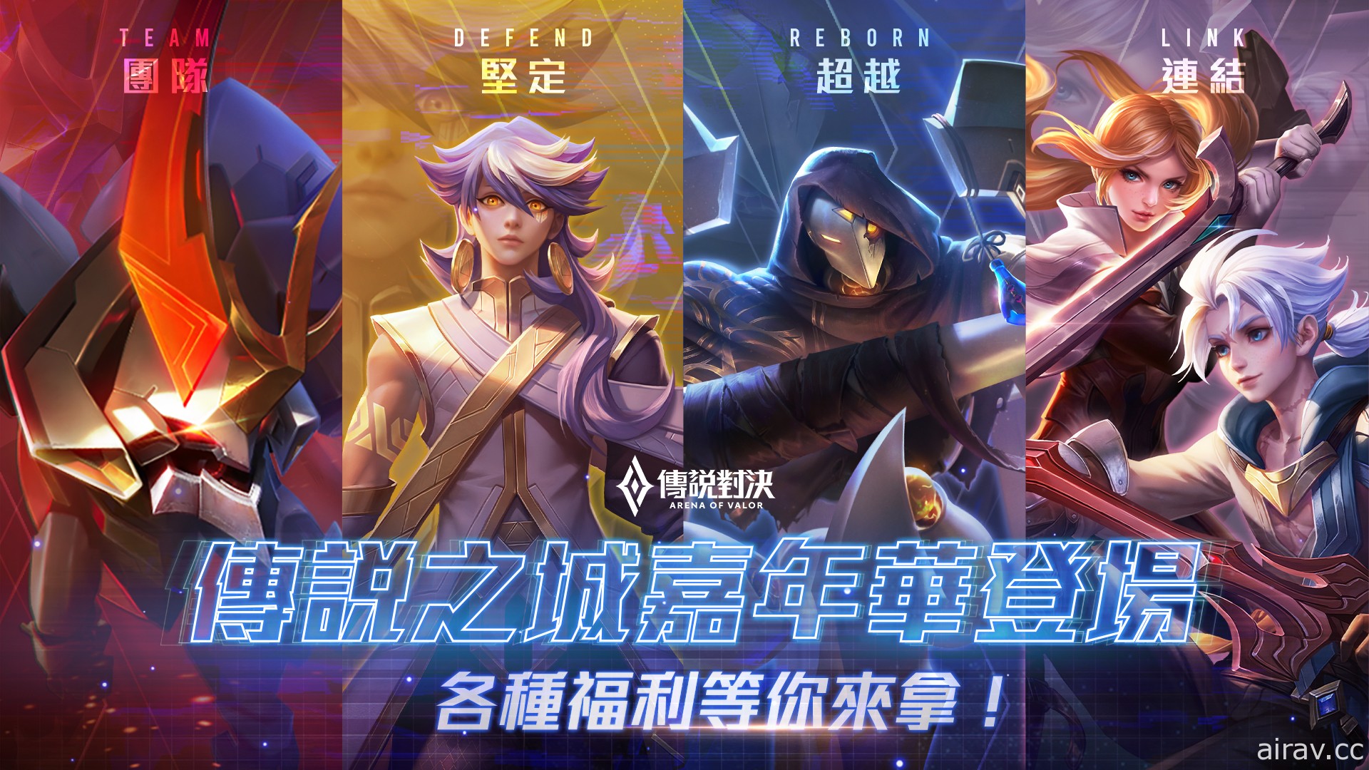 《Garena 傳說對決》「傳說之城四周年回憶錄」活動進行中