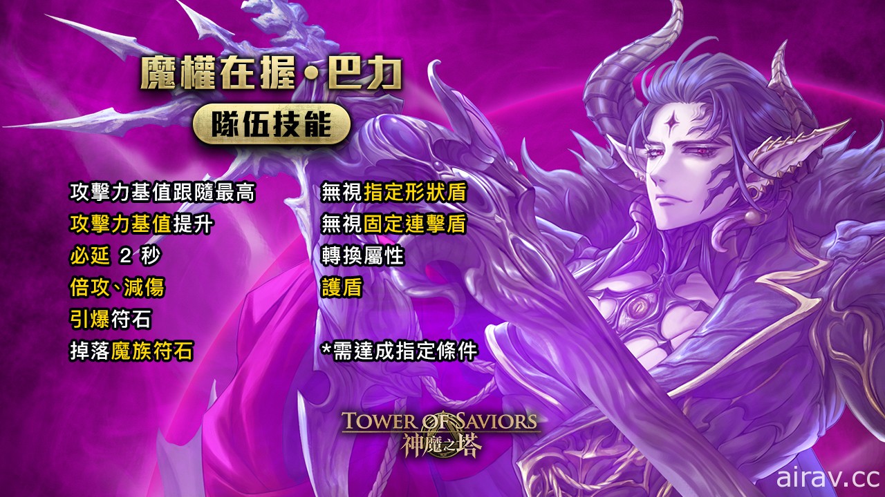 《神魔之塔》十一封故事续章下周登场 年末限定双黑金 “巴力”、“夏娃”同步降临