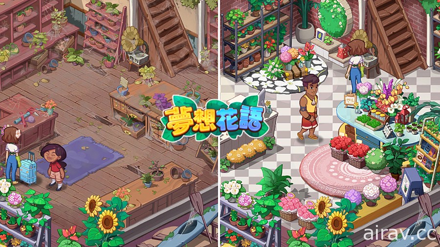 消除游戏《梦想花语 Ohana Island》中文版于双平台推出 在小岛上享受经营乐趣