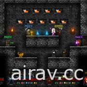 多人闖關 Roguelike 類續作《燭火地牢 2：貓咪的詛咒》展開搶先體驗