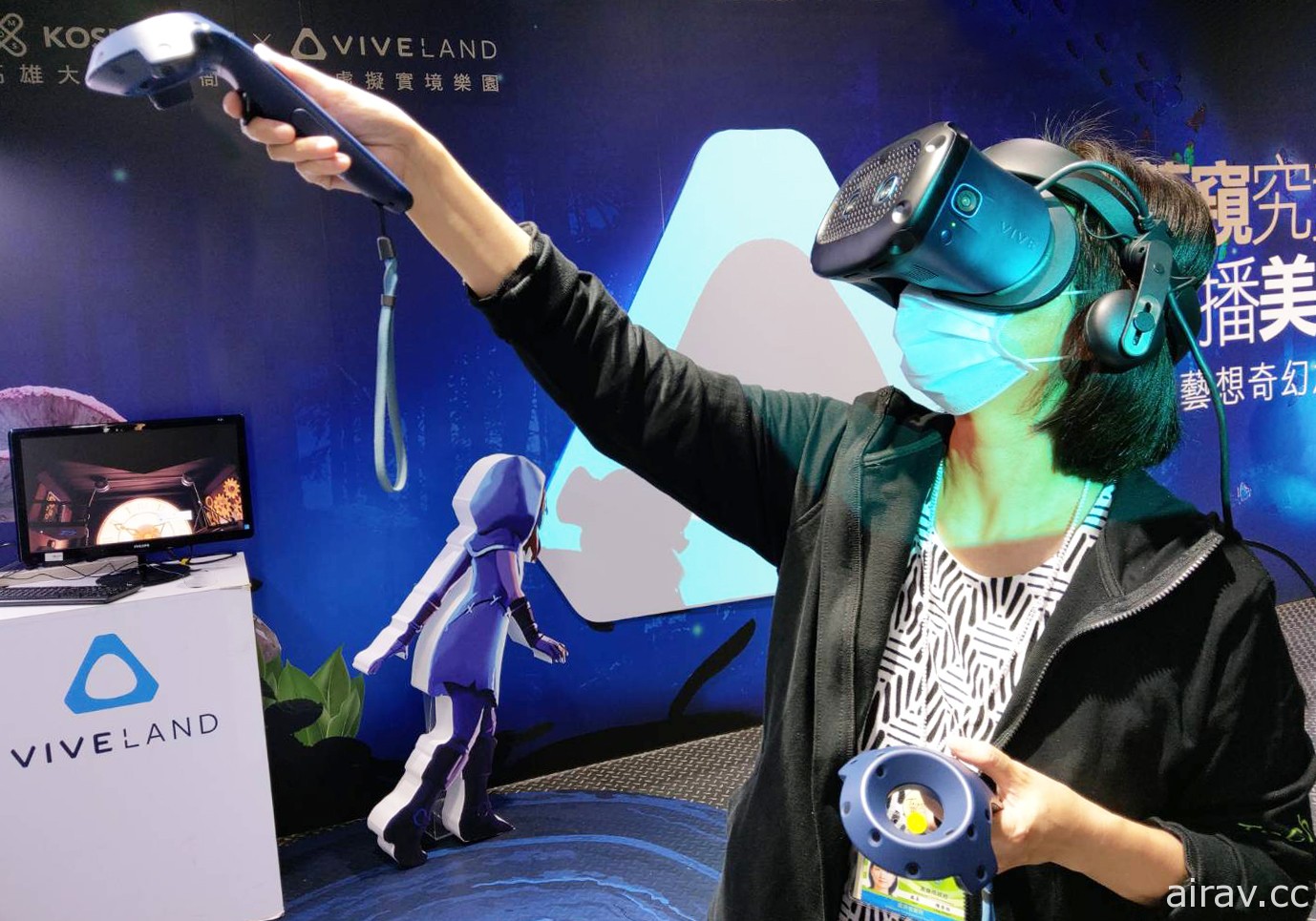 VR 冒险游戏《跳进兔子洞》于高雄开放体验 结合故事、互动猜谜等要素