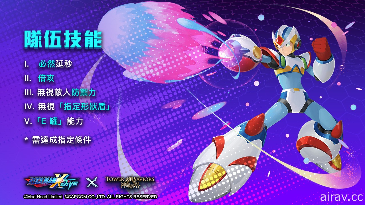 《神魔之塔》x《ROCKMAN X DiVE》「艾克斯」開放異空轉生、「傑洛」搭載變身能力