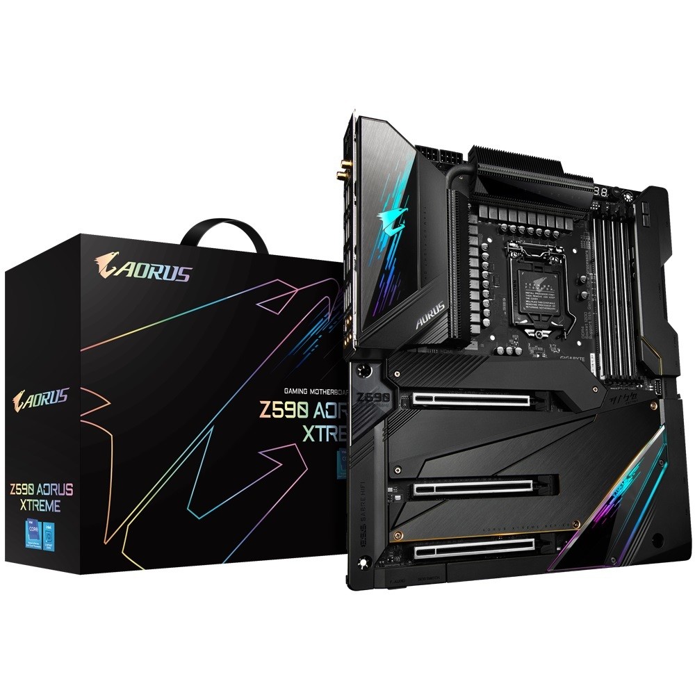 技嘉推出最新 Z590 AORUS 系列主機板 專為第 11 代 Intel Core 處理器所設計