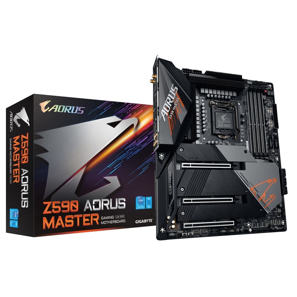 技嘉推出最新 Z590 AORUS 系列主機板 專為第 11 代 Intel Core 處理器所設計