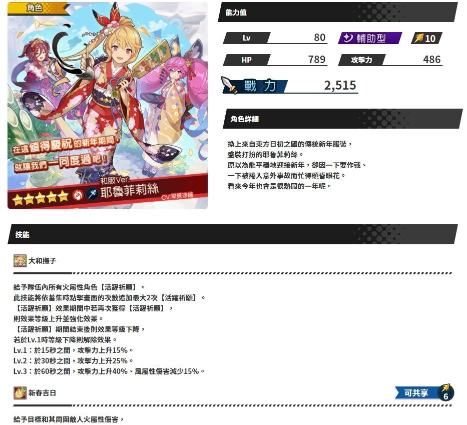 《Dragalia Lost ～失落的龍絆～》活動「鬥技場～迎福賀歲！鬥技大會～」登場