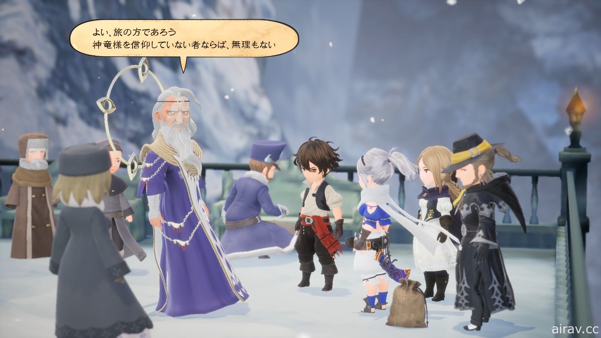 《Bravely Default II》介绍冰天雪地之国“拉姆达路”以及龙骑士、剑圣等职业