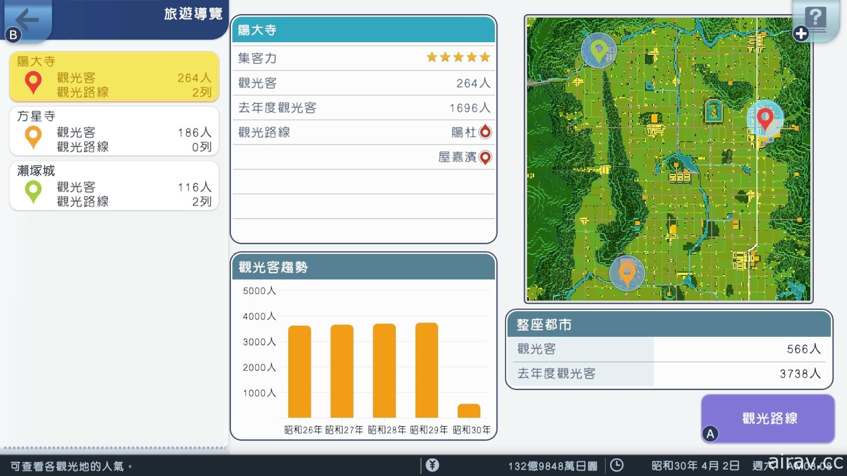 《A 列車 開始吧 觀光開發計畫》中文版正式定名 確認推出盒裝版