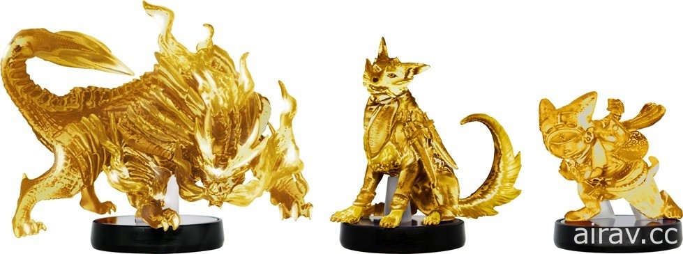 《魔物猎人 崛起》日本下载卡版即将上市 推出限定抽选赠品“黄金 amiibo”