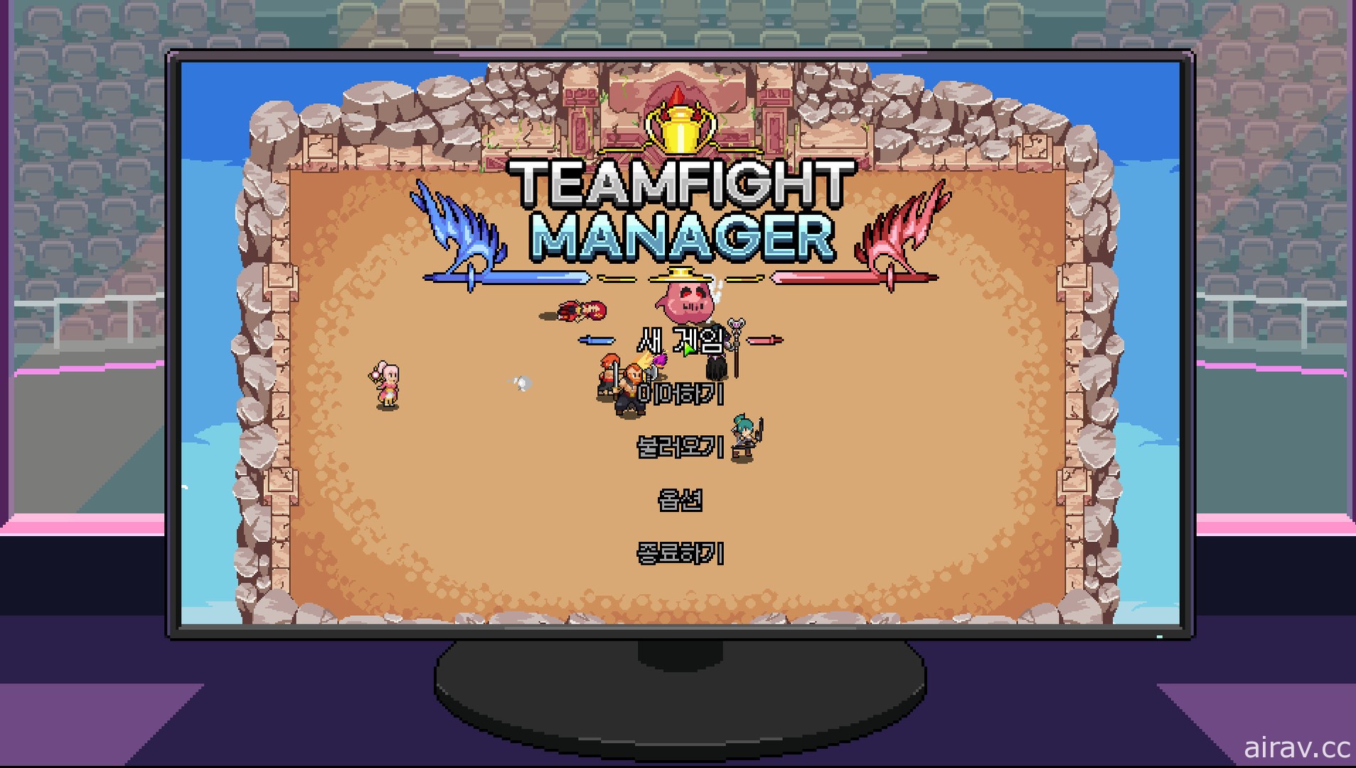 培养电竞战队、目标世界冠军！《团战经理人 Teamfight Manager》3 月问世