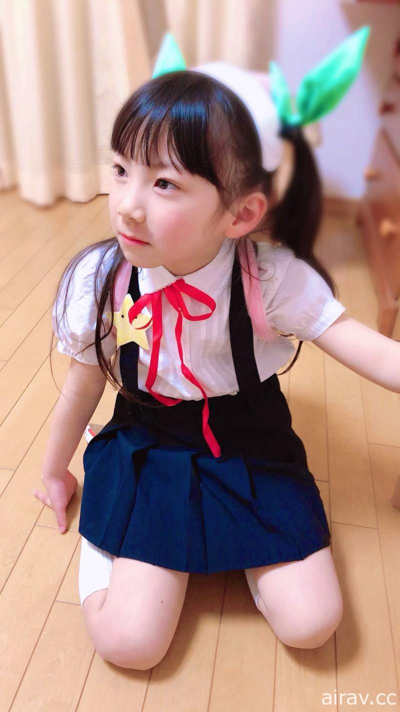 发现《真人版祢豆子》让人想开始保护的九岁小妹妹