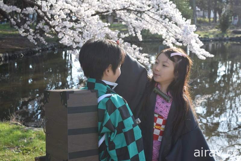 发现《真人版祢豆子》让人想开始保护的九岁小妹妹